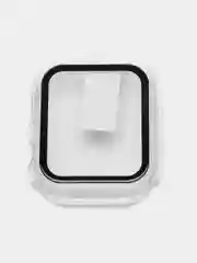 Прозрачный бампер с защитным стеклом для Apple Watch 38/40/41/42/44/45/49