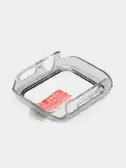 Прозрачный бампер с защитным стеклом для Apple Watch 38/40/41/42/44/45/49