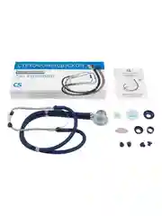 Синий фонендоскоп CS Medica CS-421, тип Раппапорт