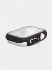 Черный бампер с защитным стеклом для Apple Watch 38/40/41/42/44/45/49