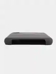 Серый чехол для iPhone XR, 11, 12, 13, 14, Pro, Pro Max, силиконовый, с логотипом