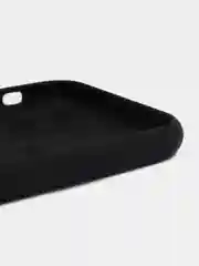 Черный чехол для iPhone XR, 11, 12, 13, 14, Pro, Pro Max, силиконовый, с логотипом
