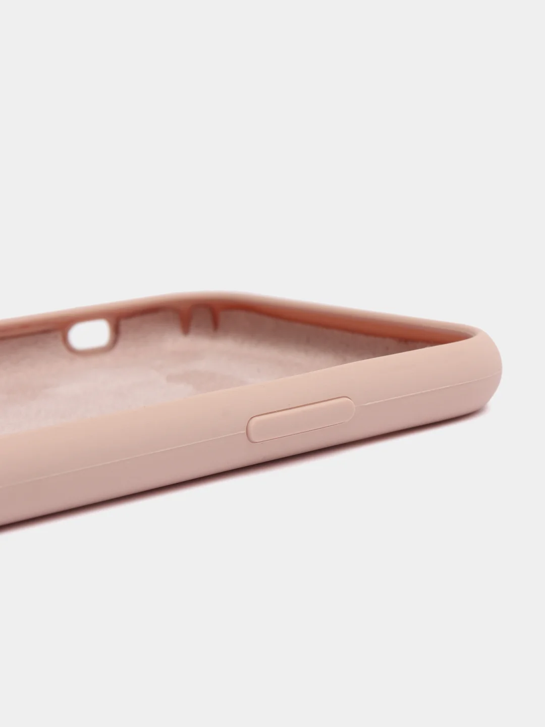 Пудровый чехол для iPhone XR, 11, 12, 13, 14, Pro, Pro Max, силиконовый, с логотипом