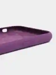Пурпурный чехол для iPhone XR, 11, 12, 13, 14, Pro, Pro Max, силиконовый, с логотипом