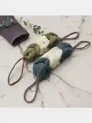 Зеленый мочалка для тела