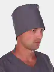 Белый головной убор для медика, колпак