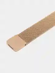 Розовый металлический ремешок для Xiaomi Mi Band 7 миланская петля сяоми ми банд фитнес браслет