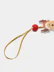 Рыжий новогодняя ёлочная игрушка из дерева, Подвеска - украшение на ёлку