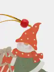 Лайм новогодняя ёлочная игрушка из дерева, Подвеска - украшение на ёлку
