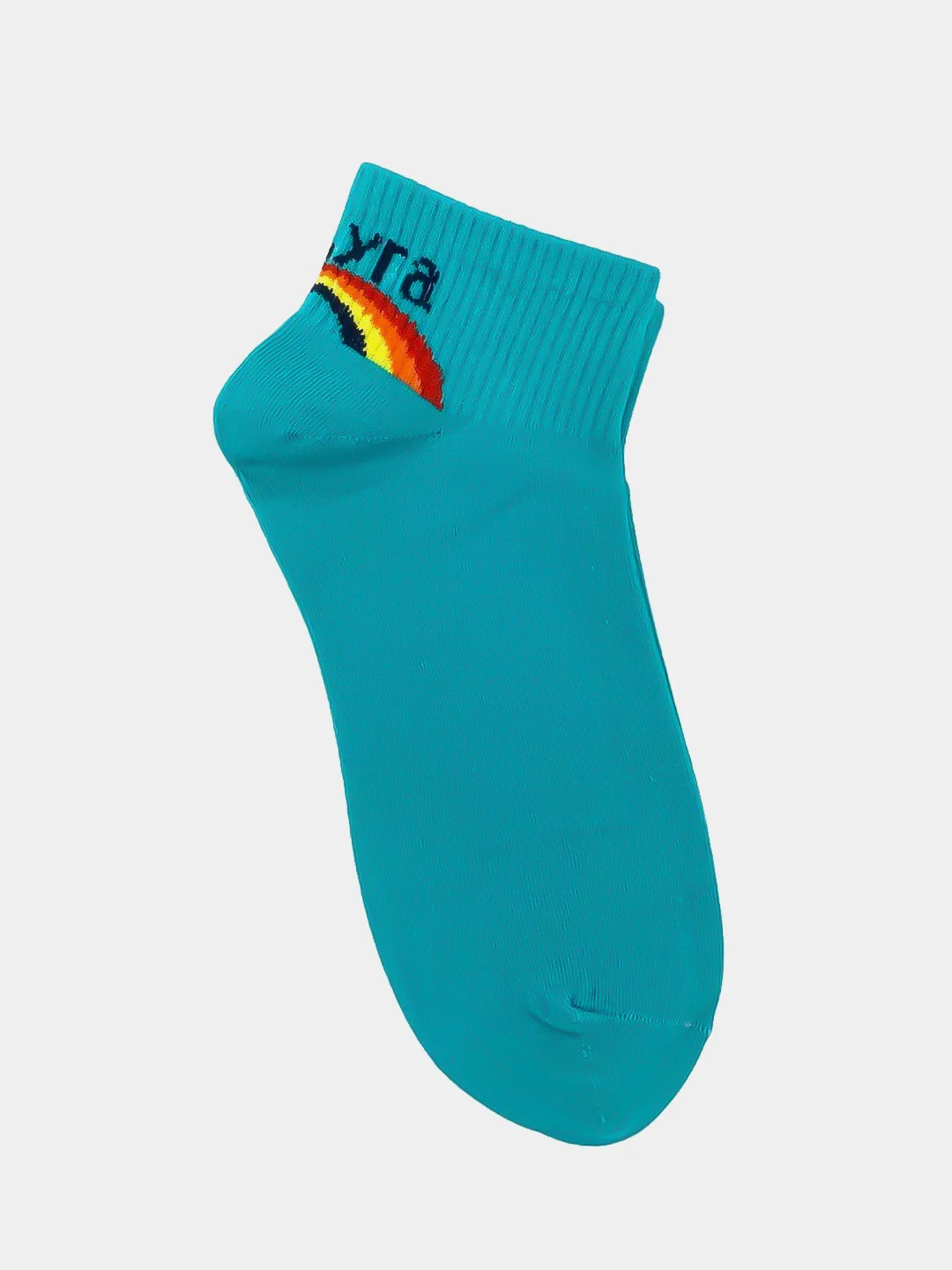 Бирюзовый носки "Радуга" Twoe, 37-41 размеры