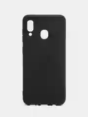 Чехол для Samsung Galaxy A20 / A30, Самсунг Галакси А20 / А30 черный, силиконовый