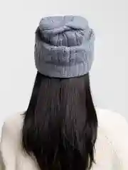 Серый шапка женская флисовым подкладом Риана
