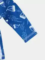 Голубой джемпер для мальчика, интерлок