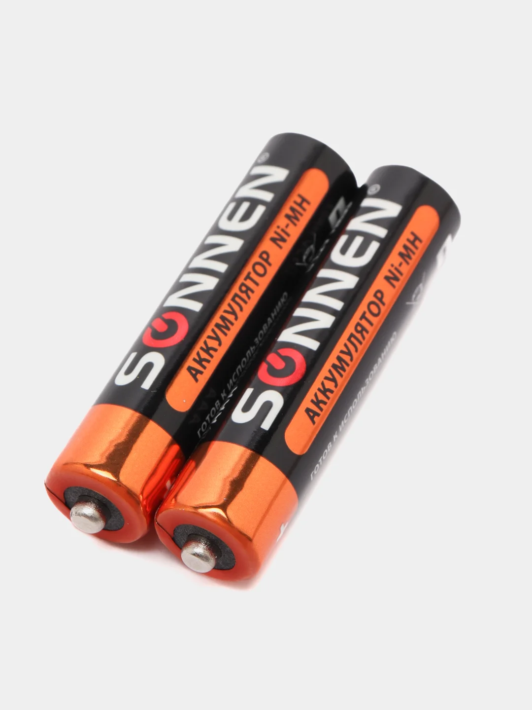 Батарейки аккумуляторные КОМПЛЕКТ 2шт, SONNEN, ААA (HR03), Ni-Mh, 650mAh,в блистере,454236