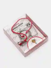Оранжевый металлические головоломки