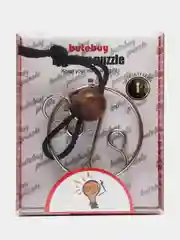 Терракотовый металлические головоломки