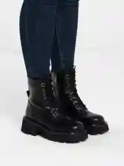 Ботинки женские черные