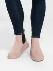 Розовый ботинки женские, зимние
