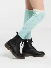Ледяной гетры вязанные