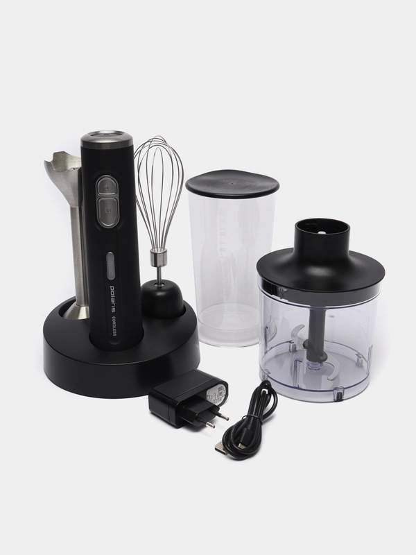 Блендер беспроводной Polaris PHB 0746 CordLess, черный
