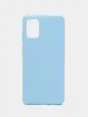 Небесно-голубой чехол Samsung Galaxy A71, Самсунг Галакси А71 силиконовый Silicone Cover