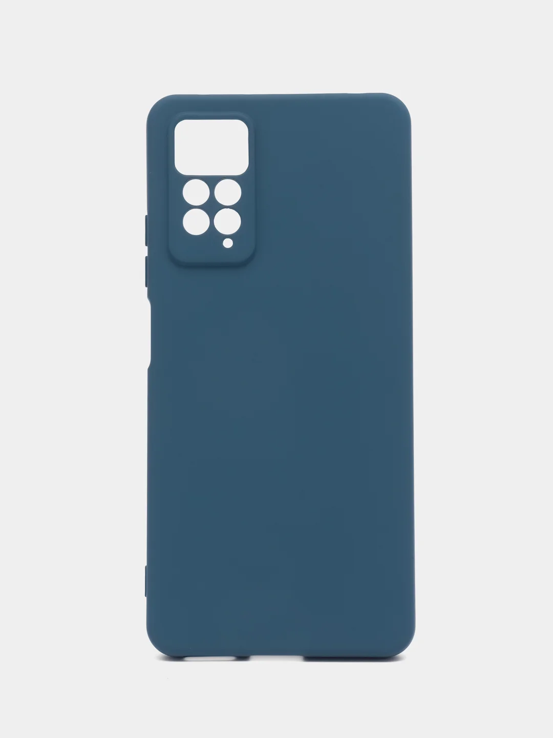 Темно-синий чехол Silicone Cover Redmi Note 11 Pro / Note 12 Сяоми Редми Нот 11 Про 4G