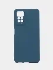 Темно-синий чехол Silicone Cover Redmi Note 11 Pro / Note 12 Сяоми Редми Нот 11 Про 4G