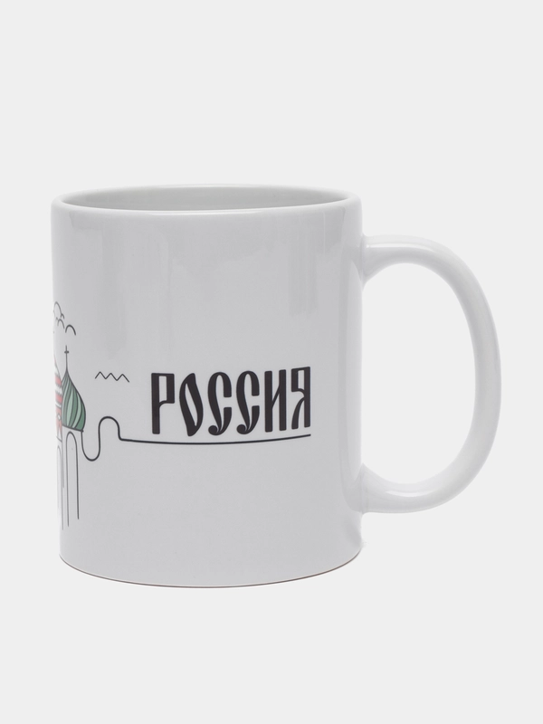 Кружка с рисунком "РОССИЯ"