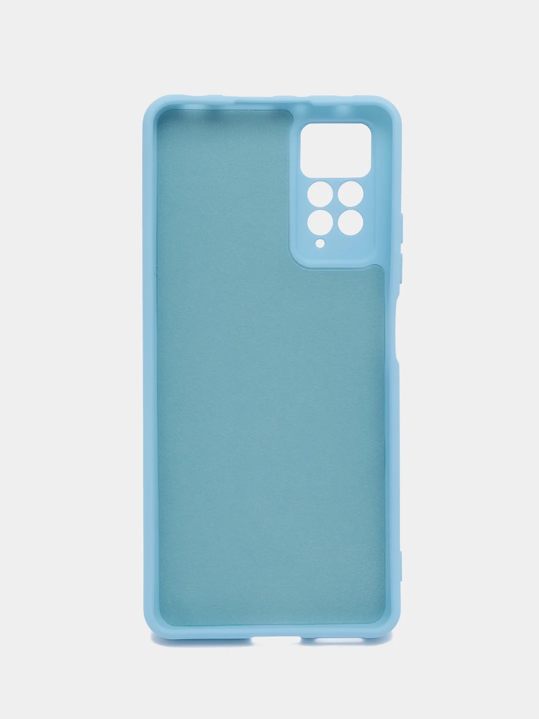 Небесно-голубой чехол Silicone Cover Redmi Note 11 Pro / Note 12 Сяоми Редми Нот 11 Про 4G