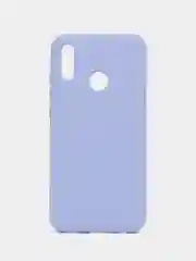Сиреневый чехол Honor 10 lite / P Smart 2019, Хонор 10 лайт, Silicone Cover с закрытым низом