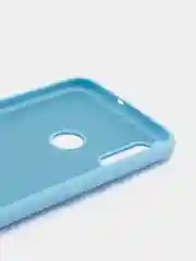 Голубой чехол Honor 10 lite / P Smart 2019, Хонор 10 лайт, Silicone Cover с закрытым низом