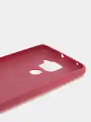 Бордовый чехол для Xiaomi Redmi Note 9, Сяоми Редми Нот 9 силиконовый, цветной матовый