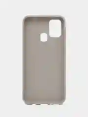Серый чехол силиконовый для Samsung Galaxy M31 (Самсунг Галакси М31), цветной, матовый