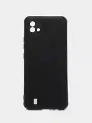 Черный чехол Realme C11 2021 / C20 Реалми С11 2021 / С20 силиконовый, под кожу