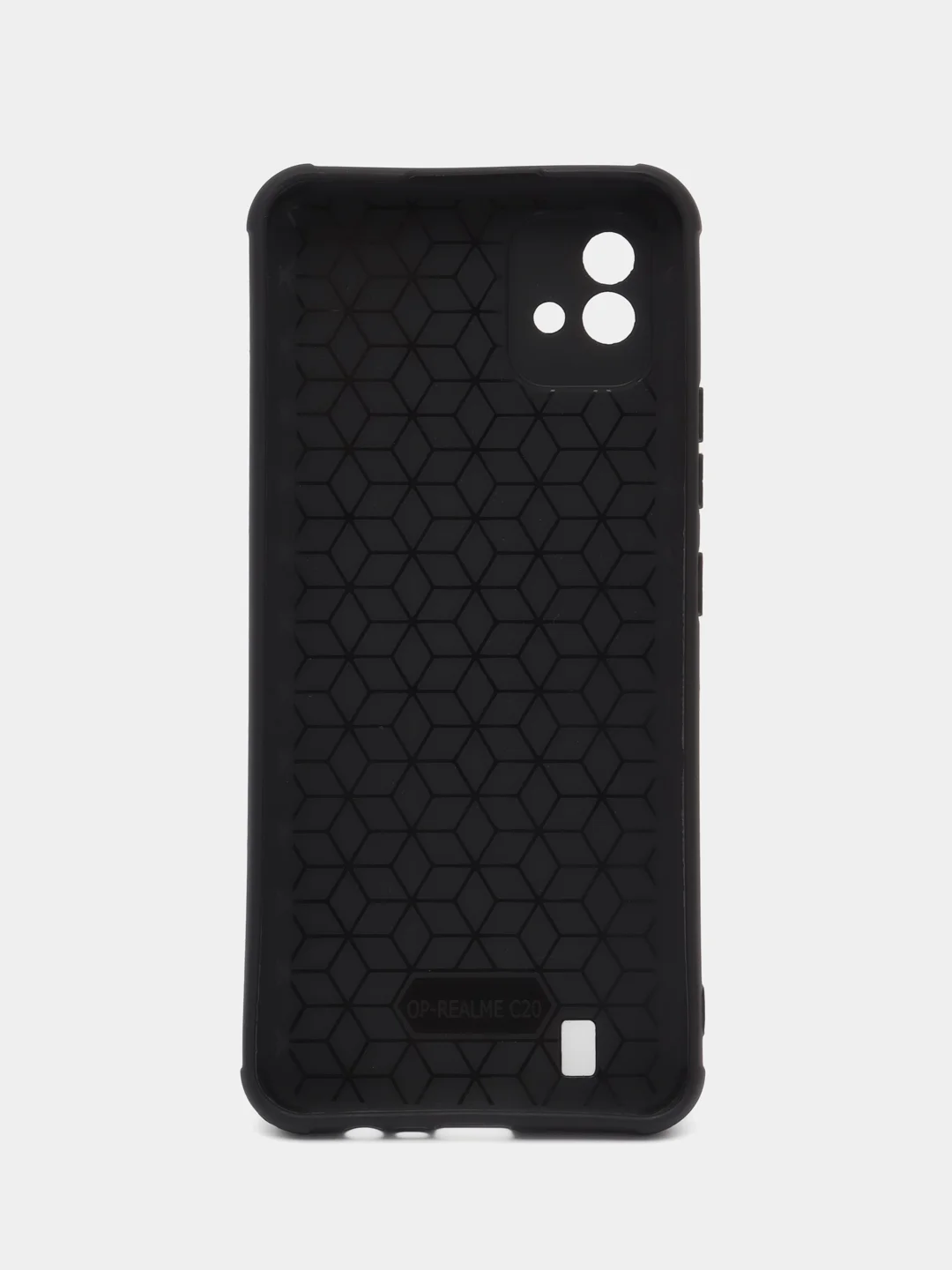 Черный чехол Realme C11 2021 / C20 Реалми С11 2021 / С20 силиконовый, под кожу