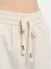 Кремовый брюки вельветовые женские, утепленные