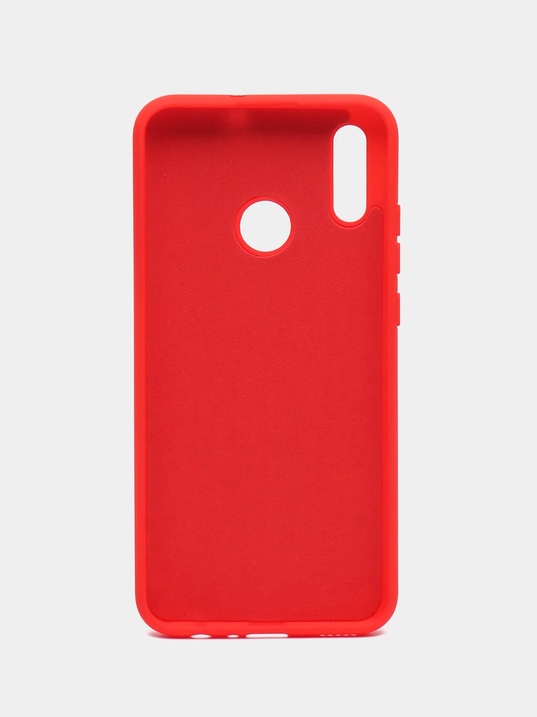 Алый чехол Honor 10 lite / P Smart 2019, Хонор 10 лайт, Silicone Cover с закрытым низом