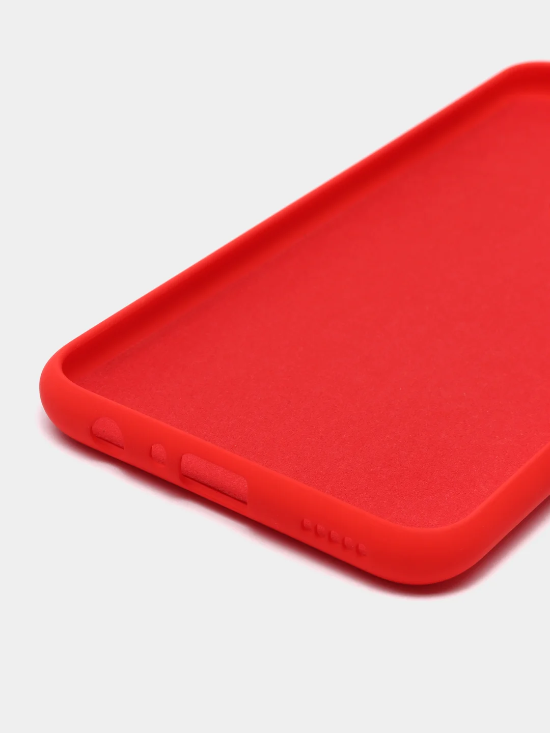 Алый чехол Honor 10 lite / P Smart 2019, Хонор 10 лайт, Silicone Cover с закрытым низом