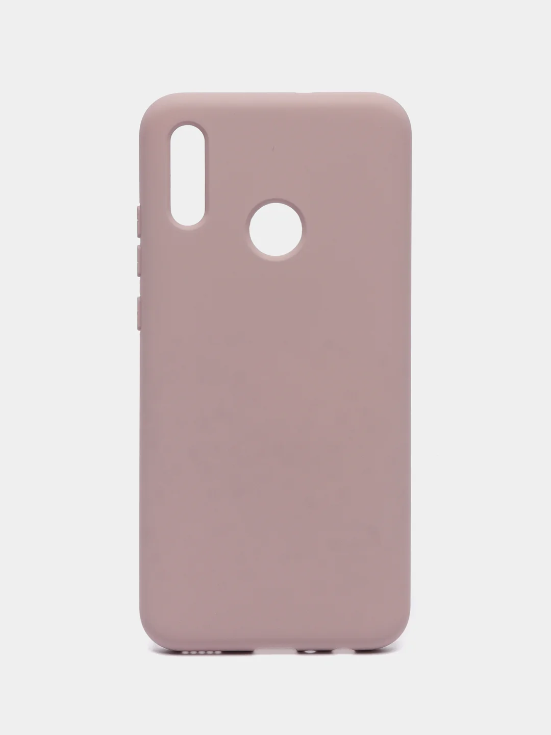 Бежевый чехол Honor 10 lite / P Smart 2019, Хонор 10 лайт, Silicone Cover с закрытым низом