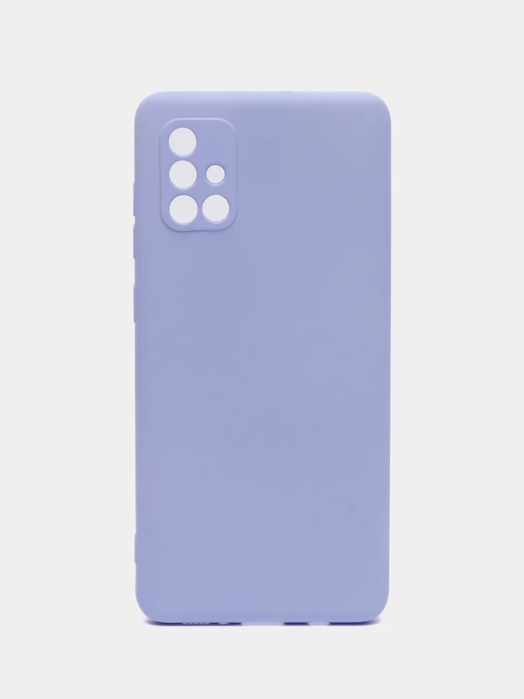 Сиреневый чехол Samsung Galaxy A71, Самсунг Галакси А71 силиконовый Silicone Cover
