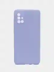 Сиреневый чехол Samsung Galaxy A71, Самсунг Галакси А71 силиконовый Silicone Cover