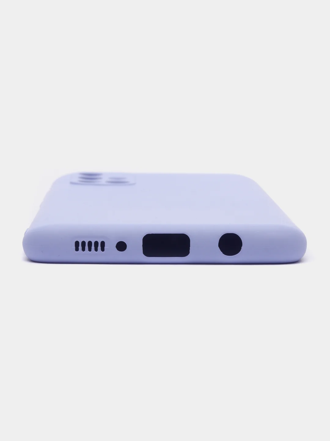 Сиреневый чехол Samsung Galaxy A71, Самсунг Галакси А71 силиконовый Silicone Cover