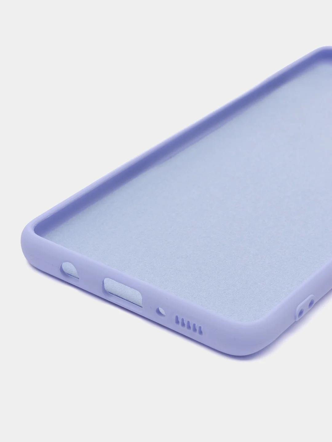 Сиреневый чехол Samsung Galaxy A71, Самсунг Галакси А71 силиконовый Silicone Cover