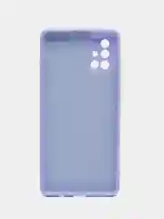 Сиреневый чехол Samsung Galaxy A71, Самсунг Галакси А71 силиконовый Silicone Cover