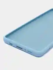 Голубой чехол Samsung Galaxy A71, Самсунг Галакси А71 силиконовый Silicone Cover