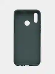 Тёмно-зелёный чехол Honor 10 lite / P Smart 2019, Хонор 10 лайт, Silicone Cover с закрытым низом