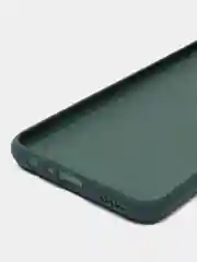 Тёмно-зелёный чехол Honor 10 lite / P Smart 2019, Хонор 10 лайт, Silicone Cover с закрытым низом