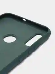 Тёмно-зелёный чехол Honor 10 lite / P Smart 2019, Хонор 10 лайт, Silicone Cover с закрытым низом