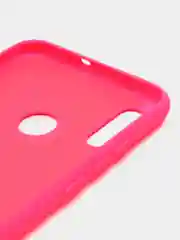 Тёмно-розовый чехол Honor 10 lite / P Smart 2019, Хонор 10 лайт, Silicone Cover с закрытым низом