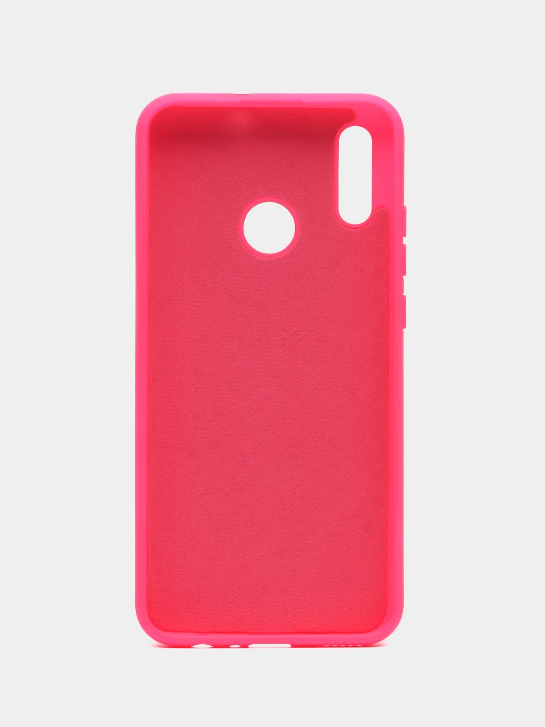 Тёмно-розовый чехол Honor 10 lite / P Smart 2019, Хонор 10 лайт, Silicone Cover с закрытым низом